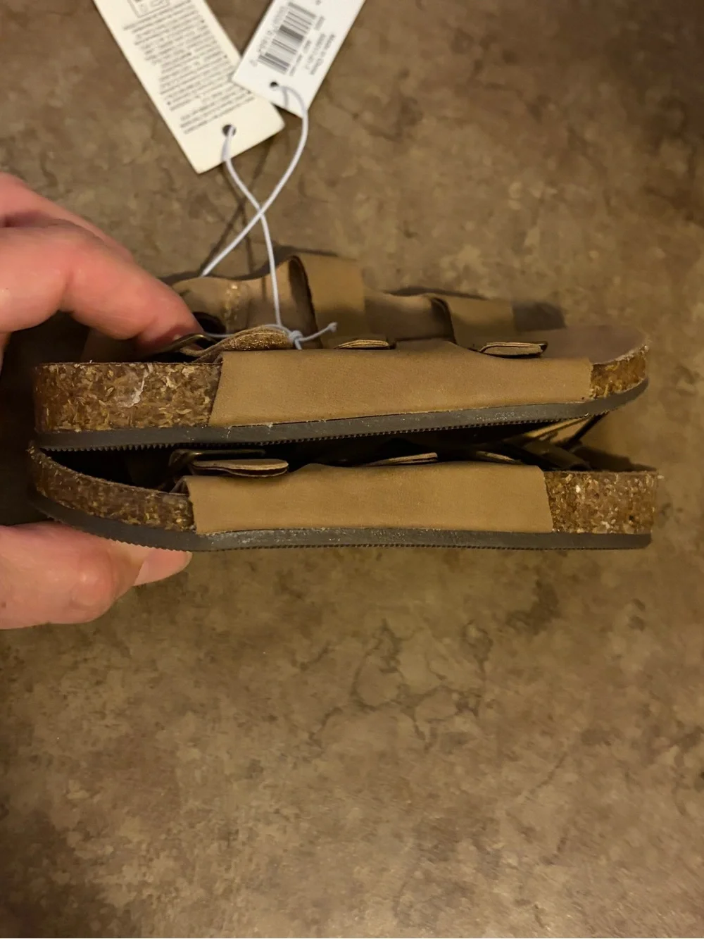 Old Navy Kids Double-Strap Sandals in Tan